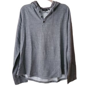 Marc Anthony Mens Lightweight Grey Hoodie Size XL‎